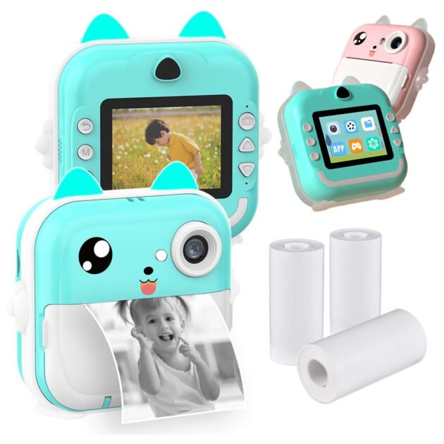 Appareil Photo Numérique HD pour Enfants avec Imprimante Thermique
