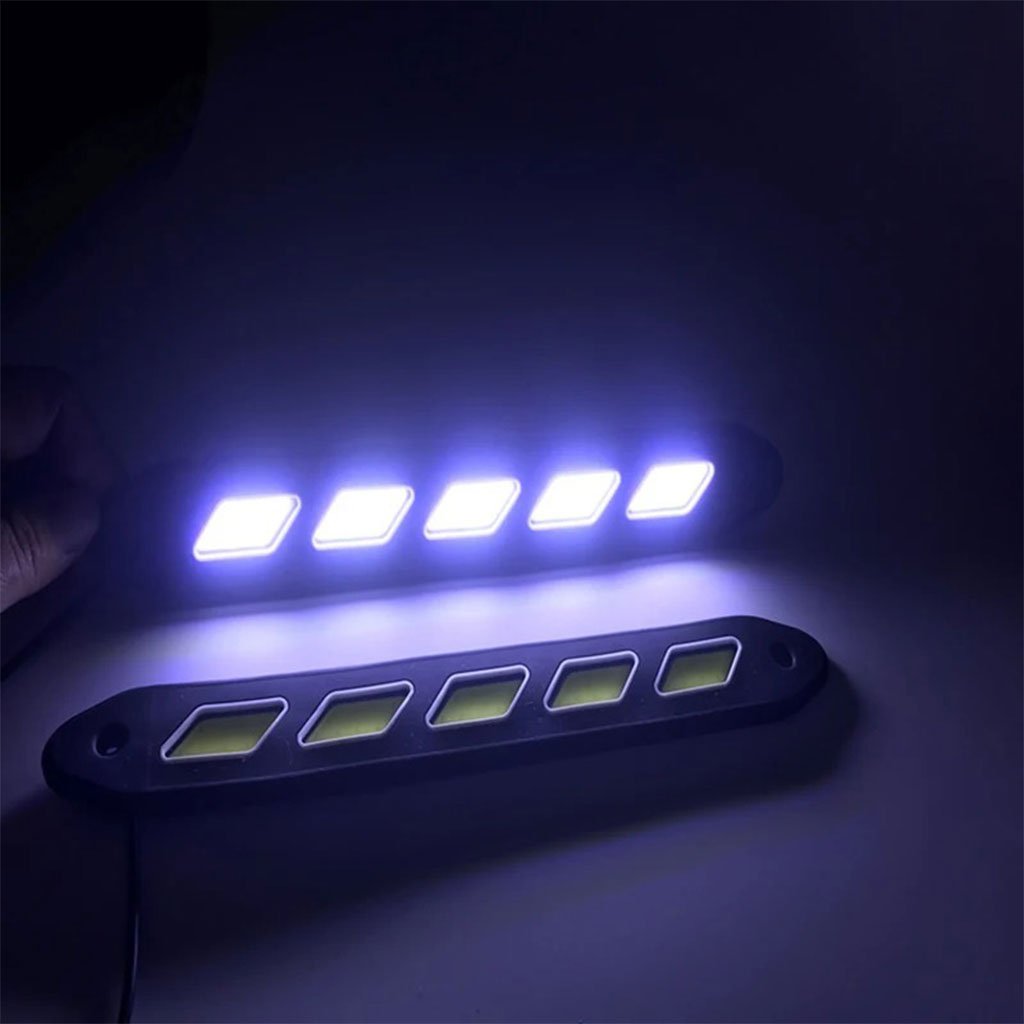 Bandes Lumineuses LED Flexibles pour Voiture 2Pcs – Éclairage Avant Moderne et Puissant - الصورة 8