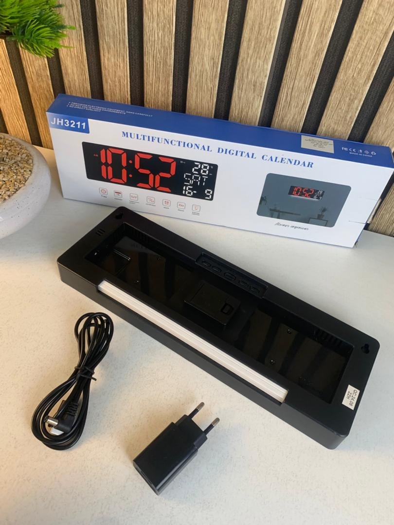 Horloge Digitale LED Design Moderne – Élégance, Lumière et Simplicité - الصورة 4