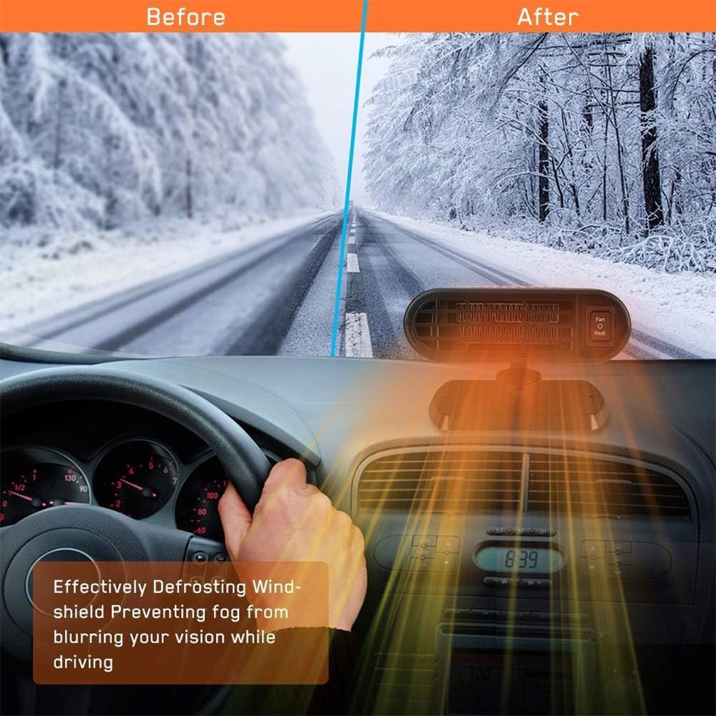 Chauffage et Refroidisseur Dégivreur Rapide de Pare-Brise – Confort Instantané 4 Saisons - الصورة 6