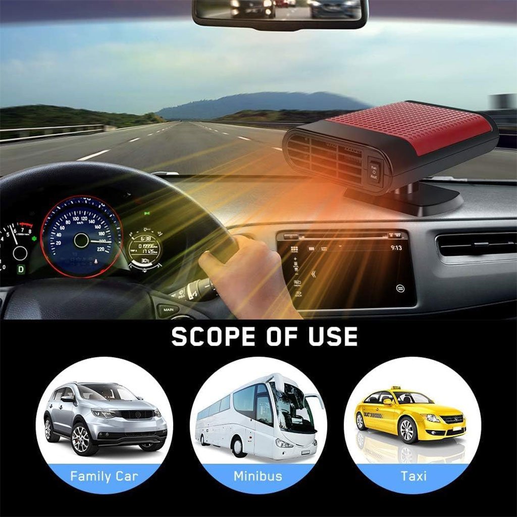 Chauffage et Refroidisseur Dégivreur Rapide de Pare-Brise – Confort Instantané 4 Saisons - الصورة 5