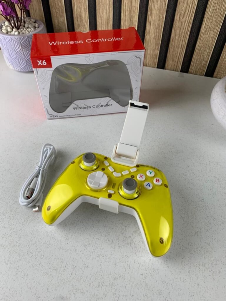 Manette de Jeu rechargeable Sans Fil X6 – Compatibilité universelle