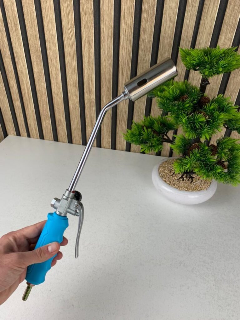 Chalumeau à Gaz avec Double Interrupteur – Usage professionnel ou domestique