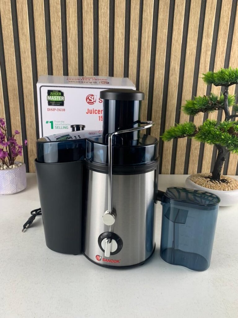 Centrifugeuse Extracteur de Jus 1500W pour Fruits et Légumes 2 vitesses