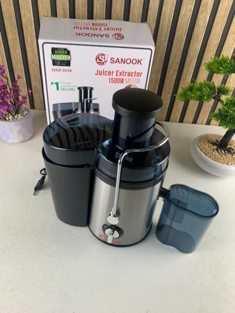 Centrifugeuse Extracteur de Jus 1500W pour Fruits et Légumes 2 vitesses