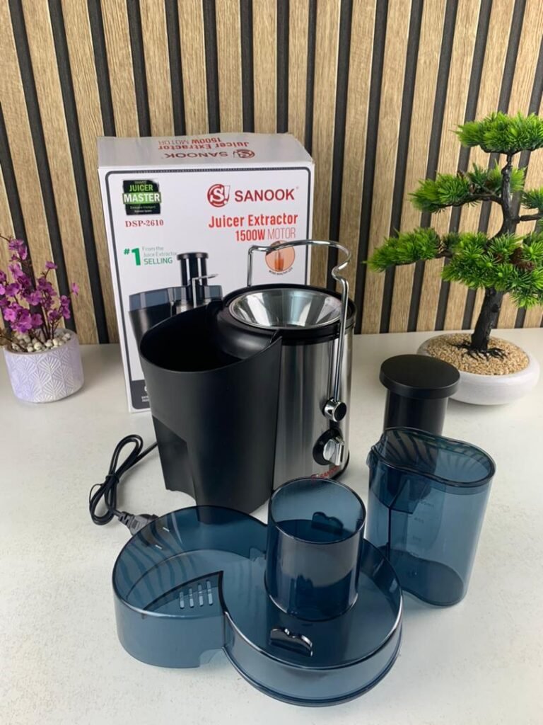 Centrifugeuse Extracteur de Jus 1500W pour Fruits et Légumes 2 vitesses