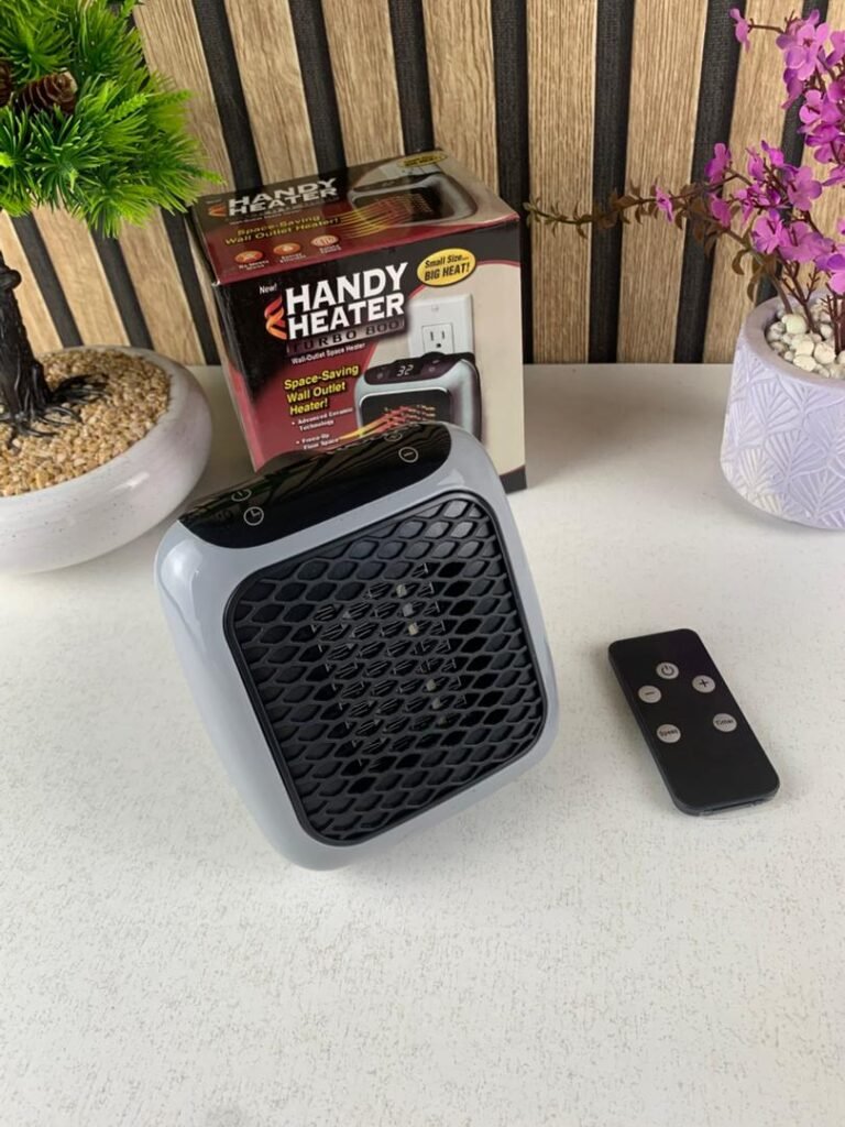 Chauffage Soufflant Céramique Handy Heater Turbo 800W – Chauffage Mural Compact et Intelligent