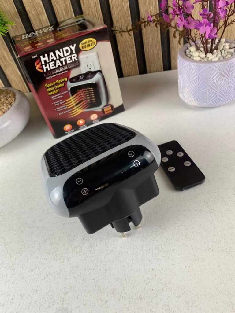 Chauffage Soufflant Céramique Handy Heater Turbo 800W – Chauffage Mural Compact et Intelligent