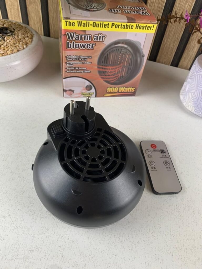 Mini Chauffage Mural Électrique 900W – Chauffage Intelligent et Compact