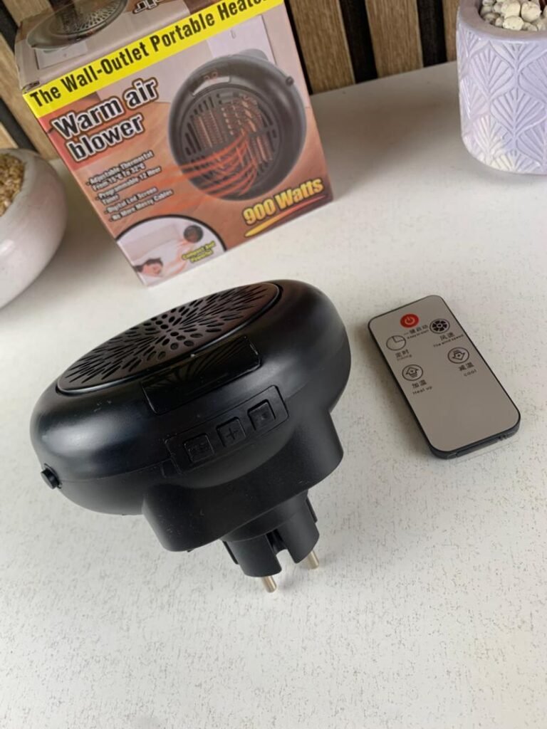 Mini Chauffage Mural Électrique 900W – Chauffage Intelligent et Compact