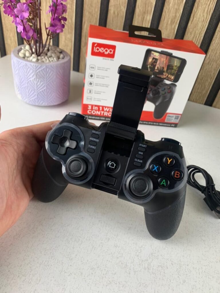 Manette de Jeu Sans Fil iPega PG-9156 – Contrôle 3en1 pour Joueurs Polyvalents