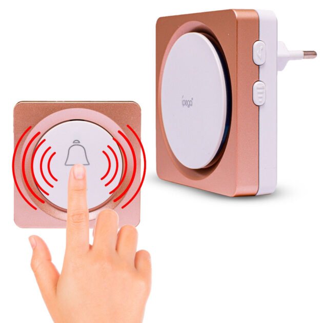 Sonnette Sans Fil 150m avec 38 sonneries personnalisables