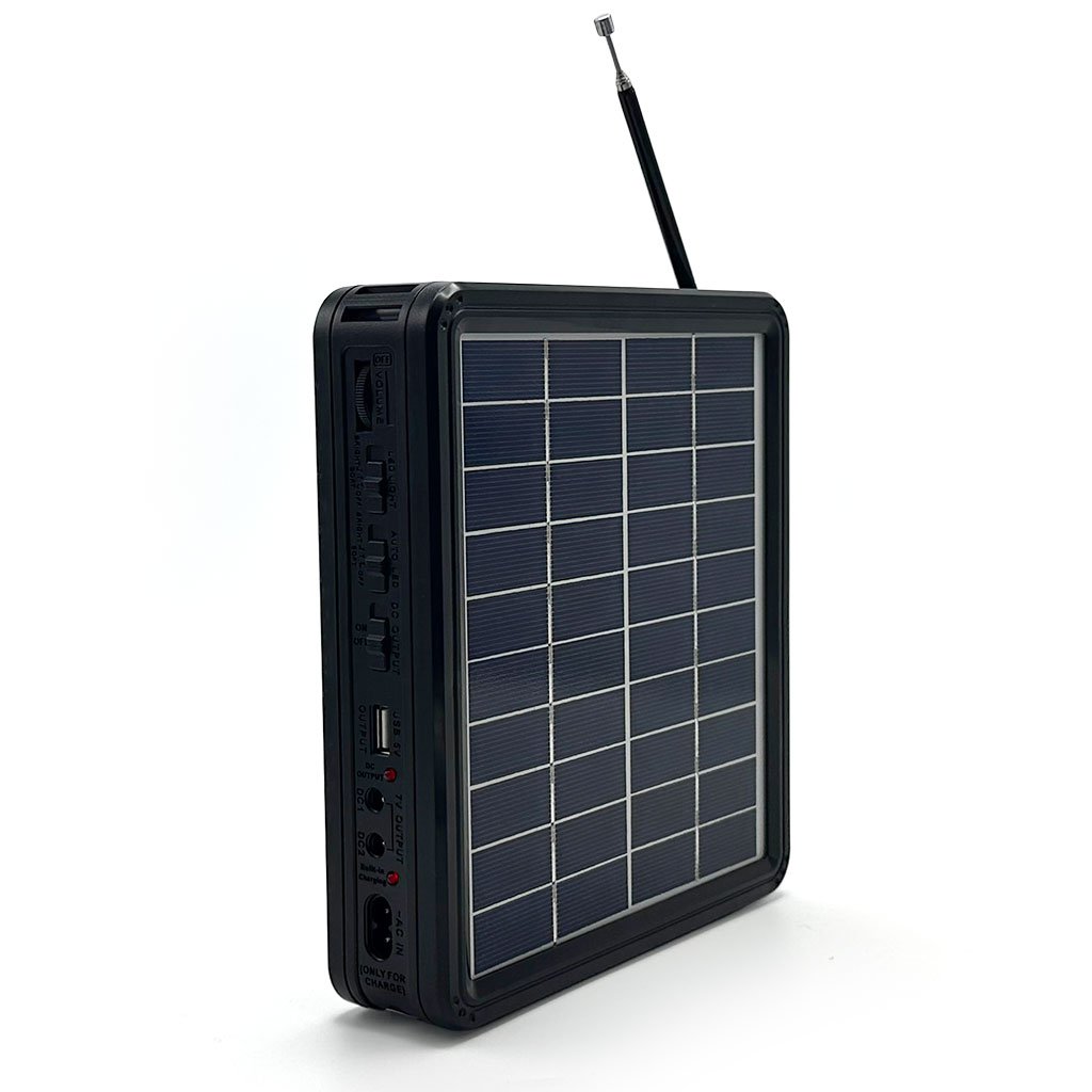 Kit d’Éclairage Solaire RX-1066BT avec Haut Parleur Bluetooth - الصورة 3