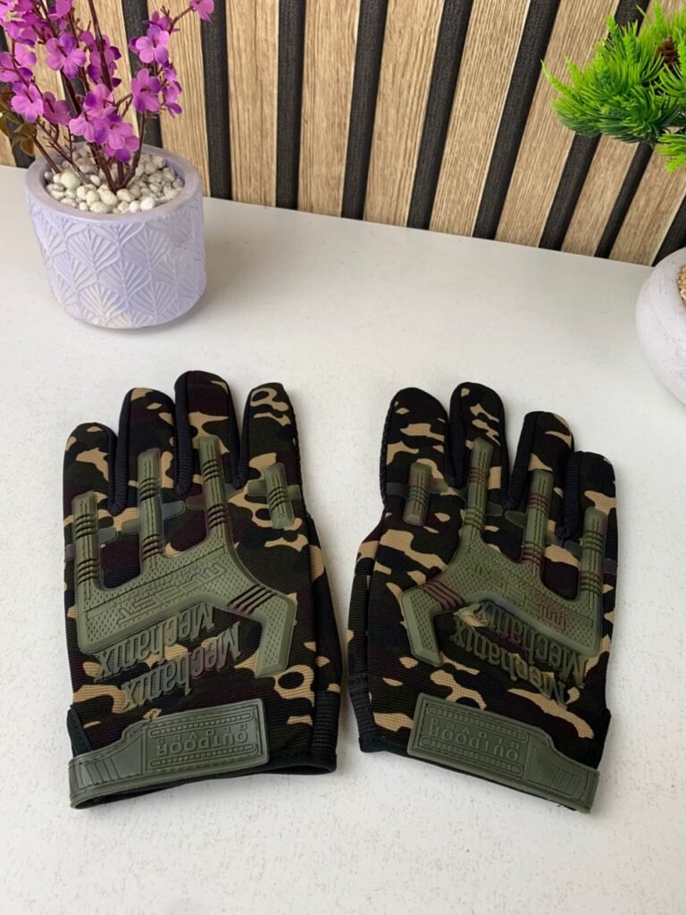 Gants antidérapants pour moto avec conception d’amortissement