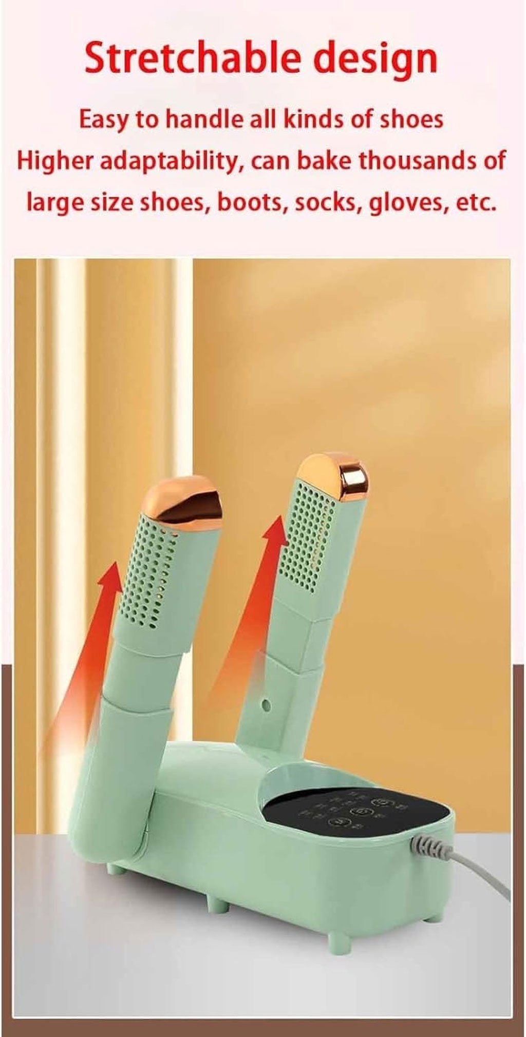 Séchoir à Chaussures + protection contre la surchauffe - الصورة 6