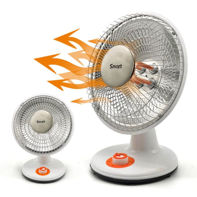 Smart Chauffage Électrique 2 Vitesses 800W – Chauffage Compact et Puissant pour un Confort Instantané