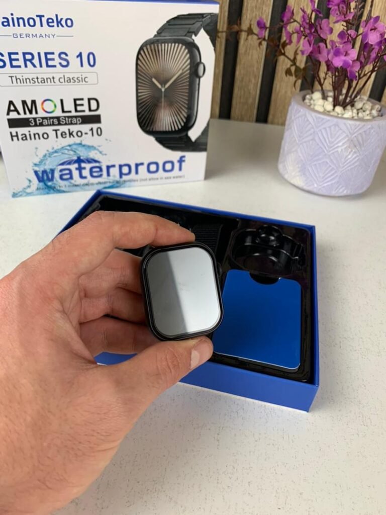 Smart Watch Étanche avec 3 Bracelets de Luxe – Élégance, performance et polyvalence