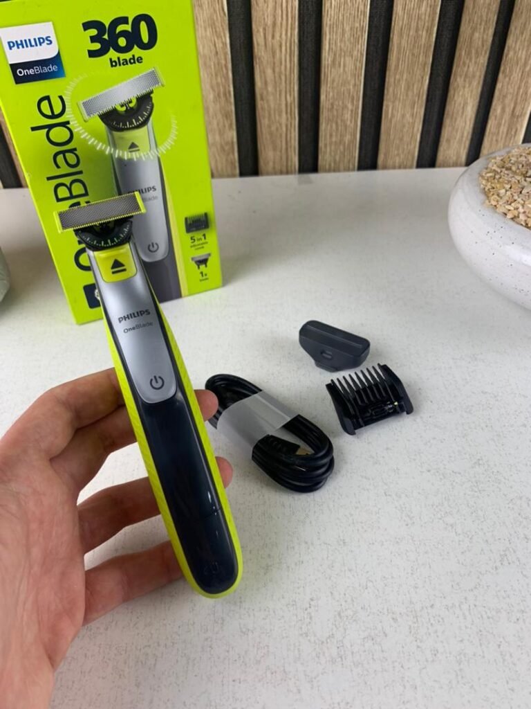 Tondeuse Philips OneBlade Rechargeable Originale – La précision ultime au bout des doigts