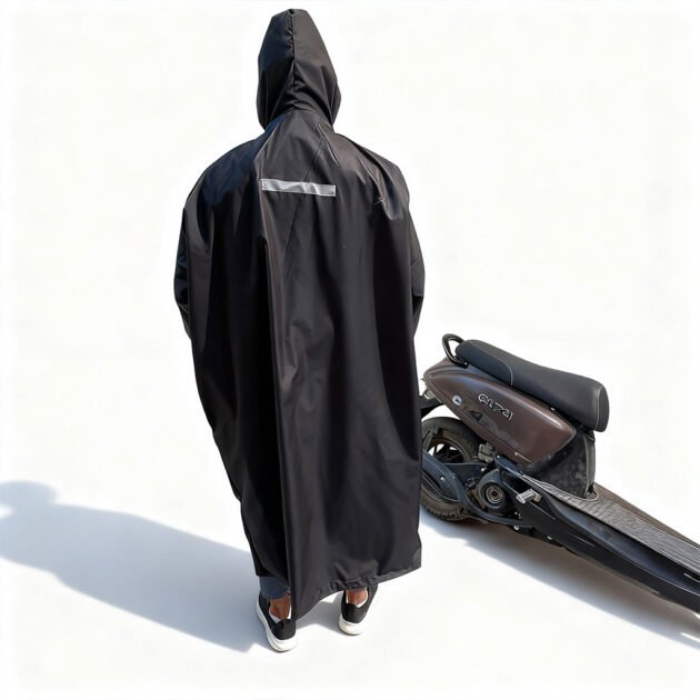 Pack d’Hiver pour Motards Combinaison Imperméable , Gants Chauffants , Cagoule Chaude