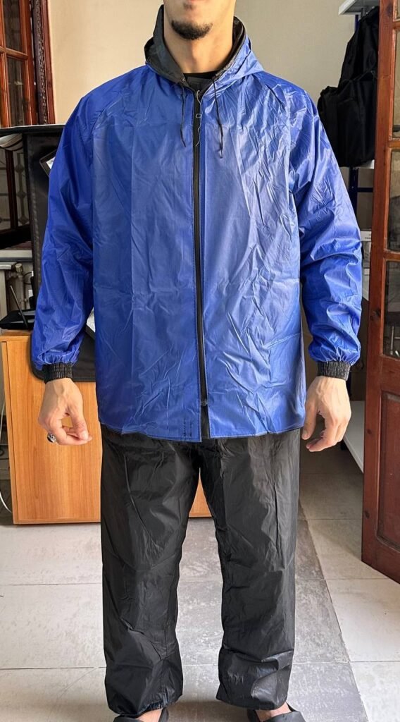 Ensemble de pluie imperméable veste et pantalon avec doublure intérieure V2