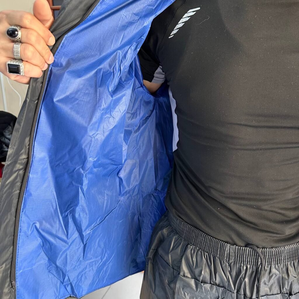 Ensemble de pluie imperméable veste et pantalon avec doublure intérieure V2