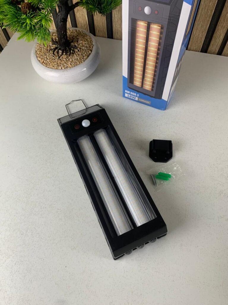 Lanterne Murale Solaire avec Lumières Colorées & Détecteur de Mouvements