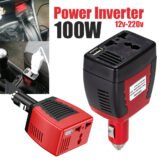 Convertisseur de Tension Voiture 100W DC 12V → AC 220V
