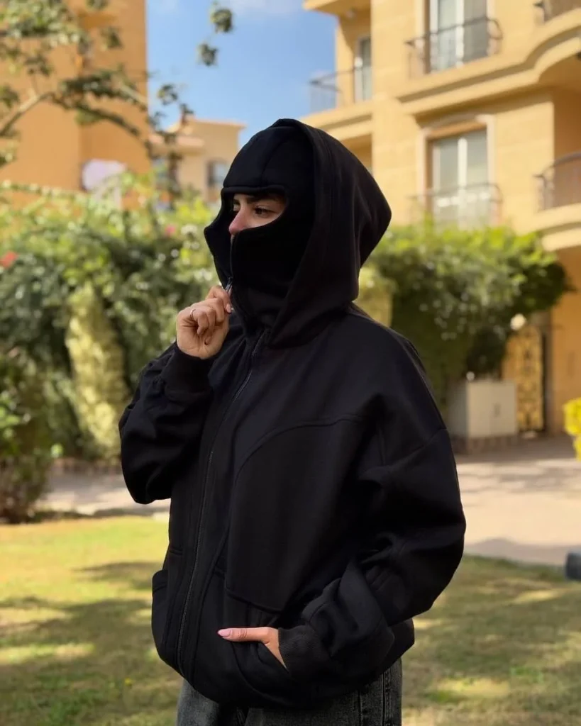 Pack Special | Veste Balaclava Ninja avec cagoule + Gants Thermique Screen touch