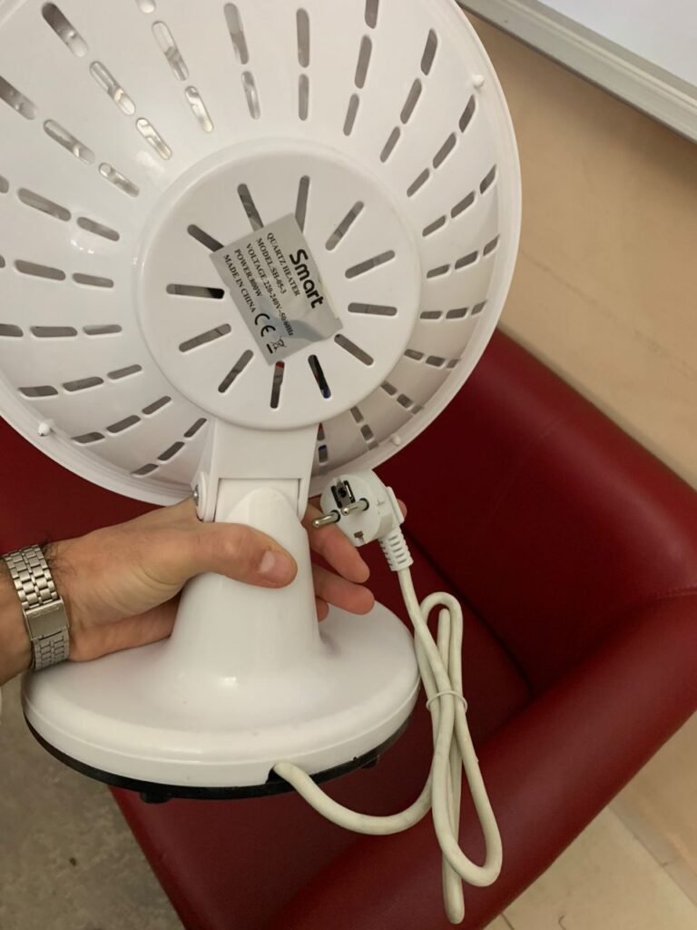 Smart Chauffage Électrique 2 Vitesses 800W – Chauffage Compact et Puissant pour un Confort Instantané