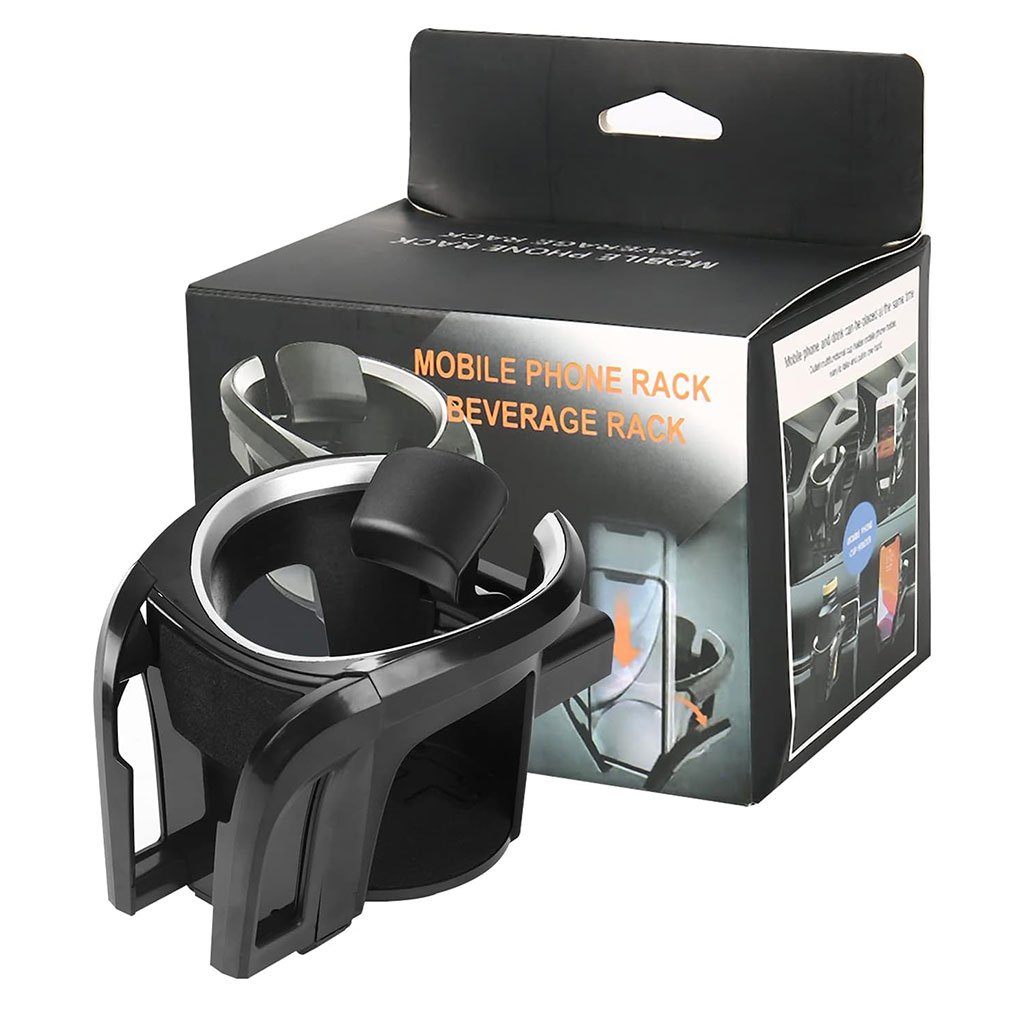 Porte-Gobelet & Support Téléphone 2-en-1 pour Voiture – Organisation Intelligente & Conduite Sécurisée - الصورة 5