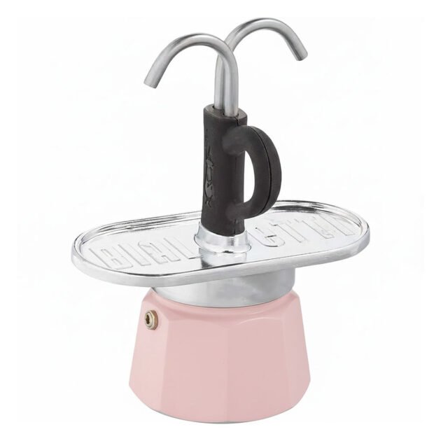 Cafetière Expresso 2 Tasses Rose – L’Art du Café à l’Italienne