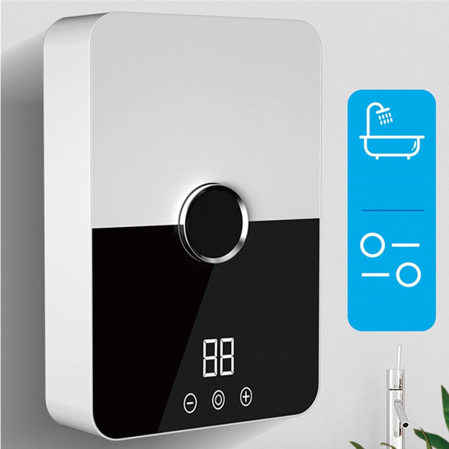 Chauffe-eau Instantané Électrique SHARB 5500W – Eau Chaude en Quelques Secondes - الصورة 5