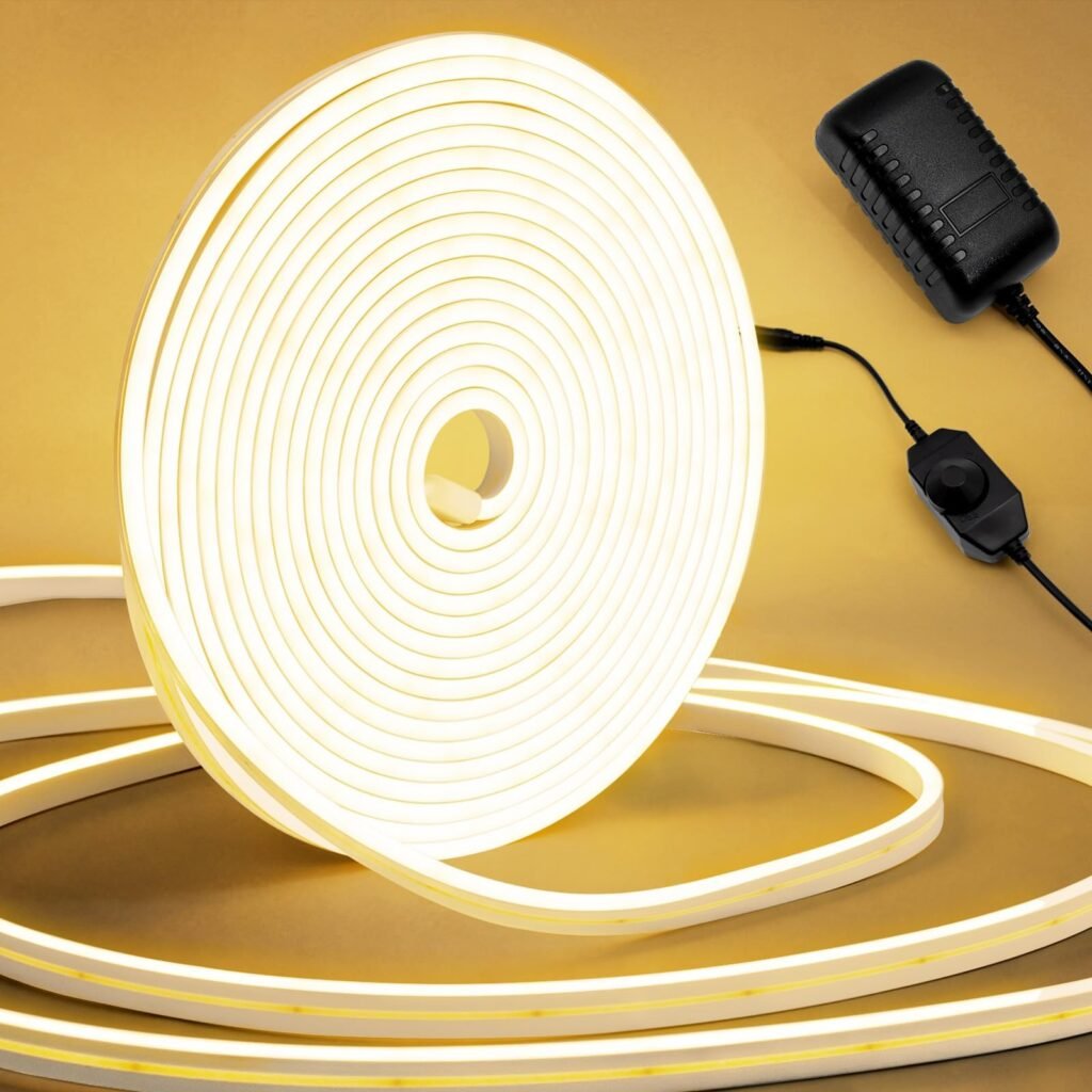 Bande LED à Détecteur de Mouvement 3000K avec Contrôle App – Éclairage Automatique Chaud & Intelligent