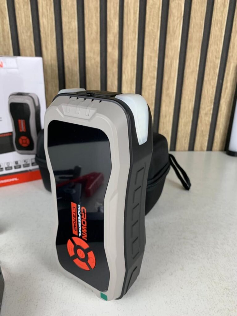 Booster CROWN CT37042 – Démarreur Auto Multifonction avec Compresseur & Power Bank