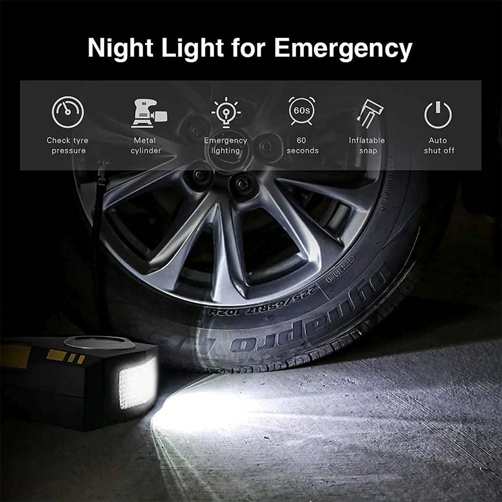 Compresseur d’Air Numérique pour Voiture et Moto 150Psi BE0173 Gonflage précis – portable et pratique pour toutes vos sorties - الصورة 3