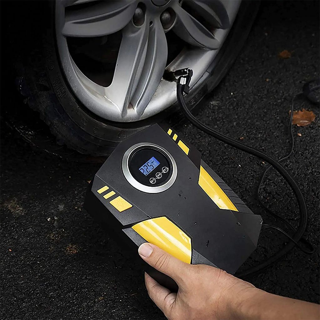 Compresseur d’Air Numérique pour Voiture et Moto 150Psi BE0173 Gonflage précis – portable et pratique pour toutes vos sorties - الصورة 2