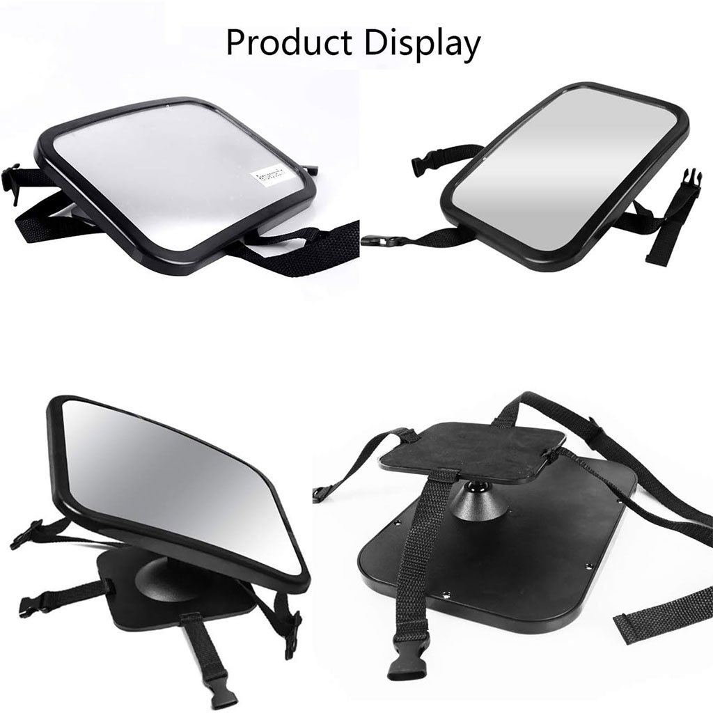 Rétroviseur Bébé Grand Angle 360° – Une Vision Claire, Une Conduite Sereine - الصورة 2