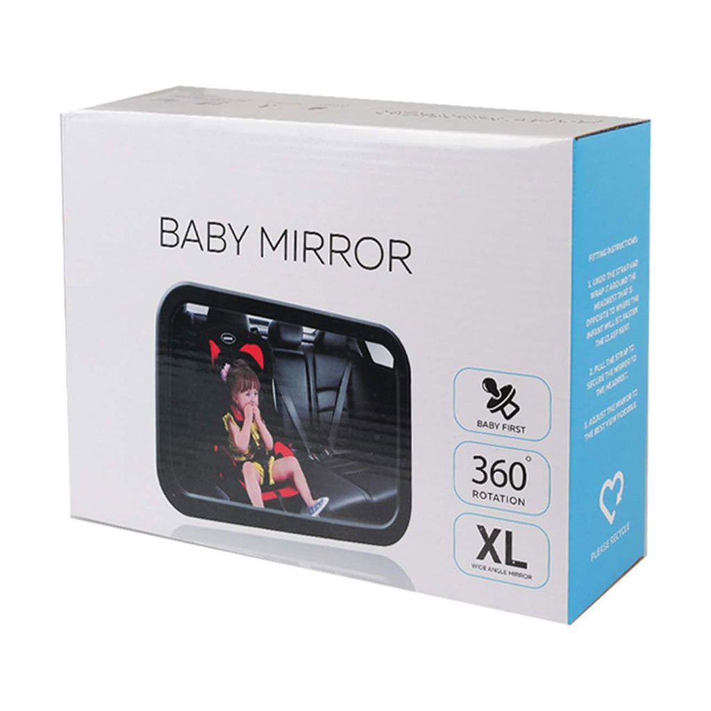 Rétroviseur Bébé Grand Angle 360° – Une Vision Claire, Une Conduite Sereine - الصورة 3