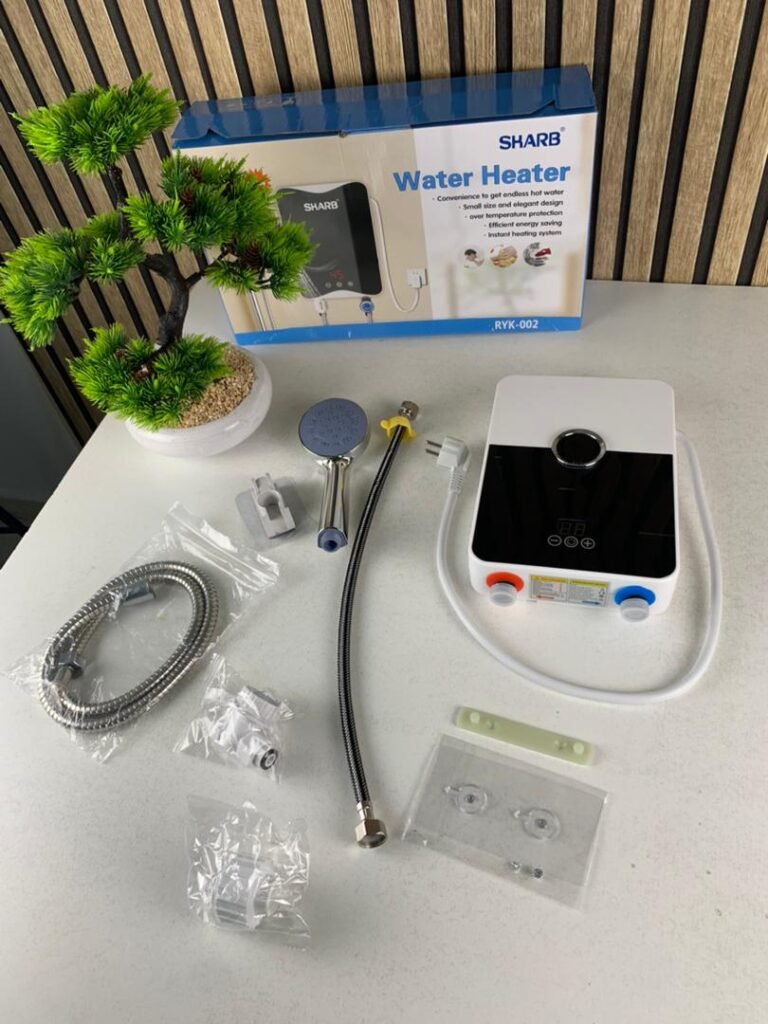 Chauffe-eau Instantané Électrique SHARB 5500W – Eau Chaude en Quelques Secondes