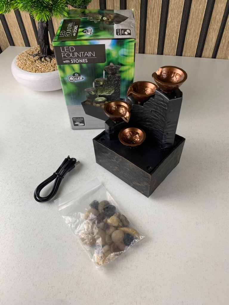 Fontaine d’Intérieur USB Compacte – Élégance Zen & Ambiance Relaxante