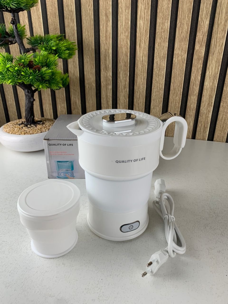 Fontaine à eau cascade LED USB V1 – Élégance Apaisante & Énergie Positive - الصورة 7