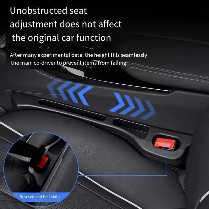 Organisateur de Remplissage de Joint de Siège pour Voiture 2Pcs – Rangez et Organisez Votre Espace - الصورة 4