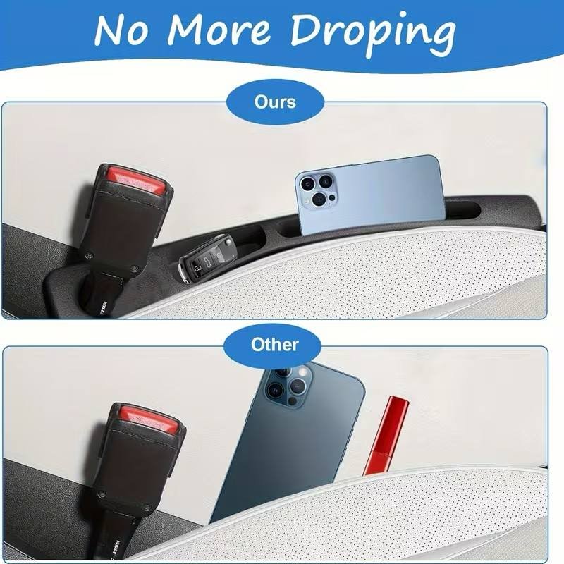 Organisateur de Remplissage de Joint de Siège pour Voiture 2Pcs – Rangez et Organisez Votre Espace - الصورة 3