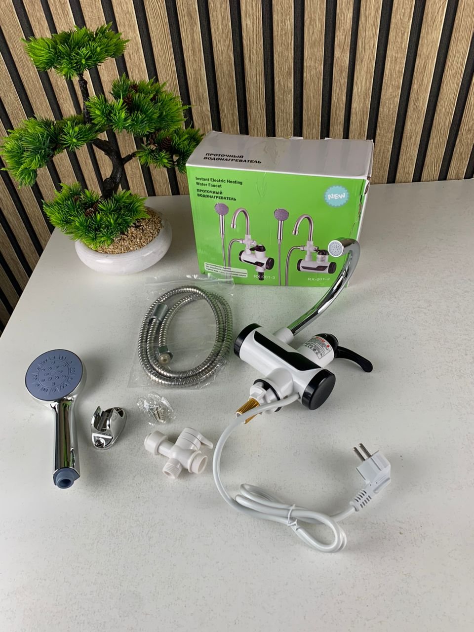 Robinet Chauffant Électrique avec Douchette – L’Eau Chaude en 3 Secondes Chrono - الصورة 6