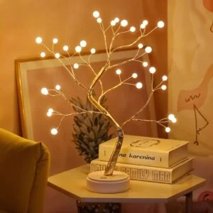 Lampe de Table Arbre Lumineux Style Bonsaï – Ambiance zen et décor élégante - الصورة 7
