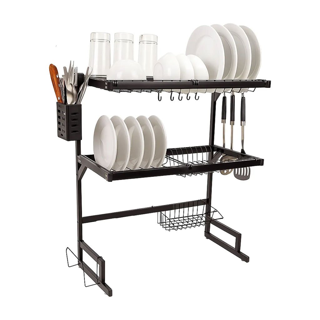 Égouttoir à Vaisselle avec Système de Drainage Automatique – Séchage Hygiénique & Gain de Place - الصورة 3