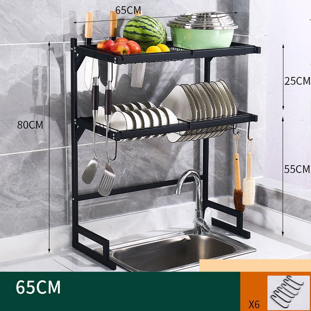 Égouttoir à Vaisselle avec Système de Drainage Automatique – Séchage Hygiénique & Gain de Place