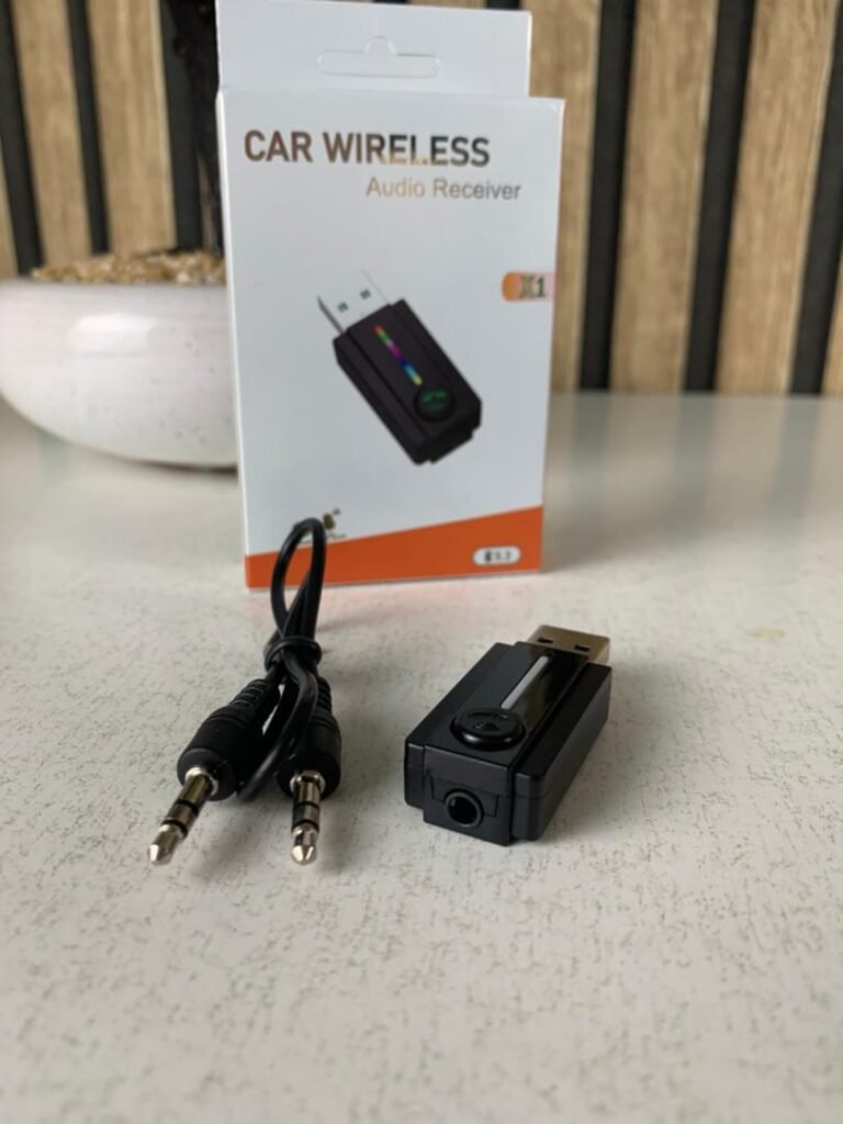 Récepteur Bluetooth pour Voiture avec Câble Aux – Transformez vos Appareils en Sans Fil