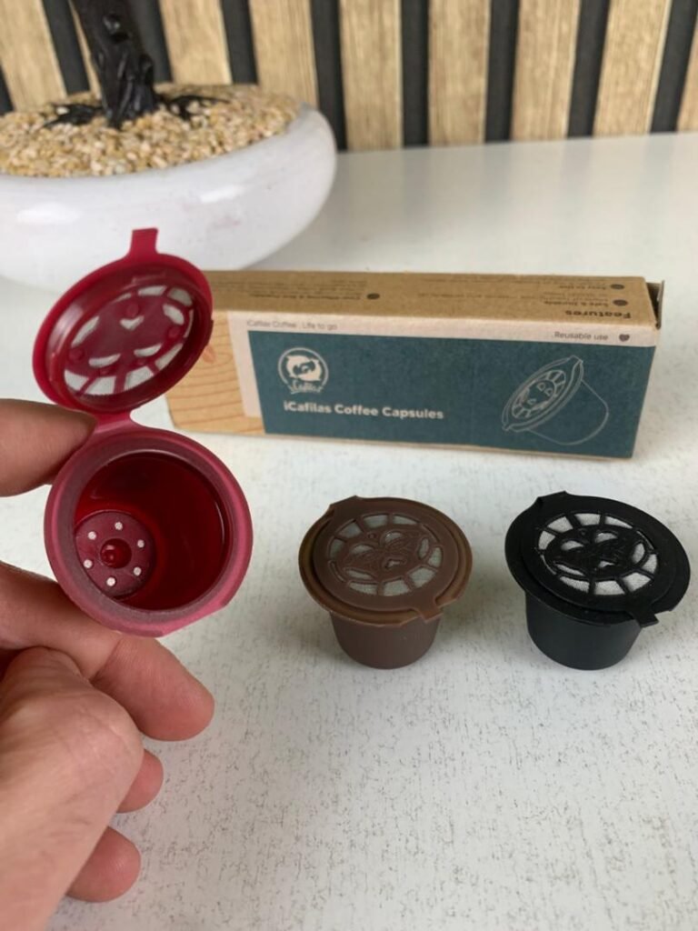 Pack 3 Capsules Réutilisables pour Nespresso – Goûtez une Pause Café Durable
