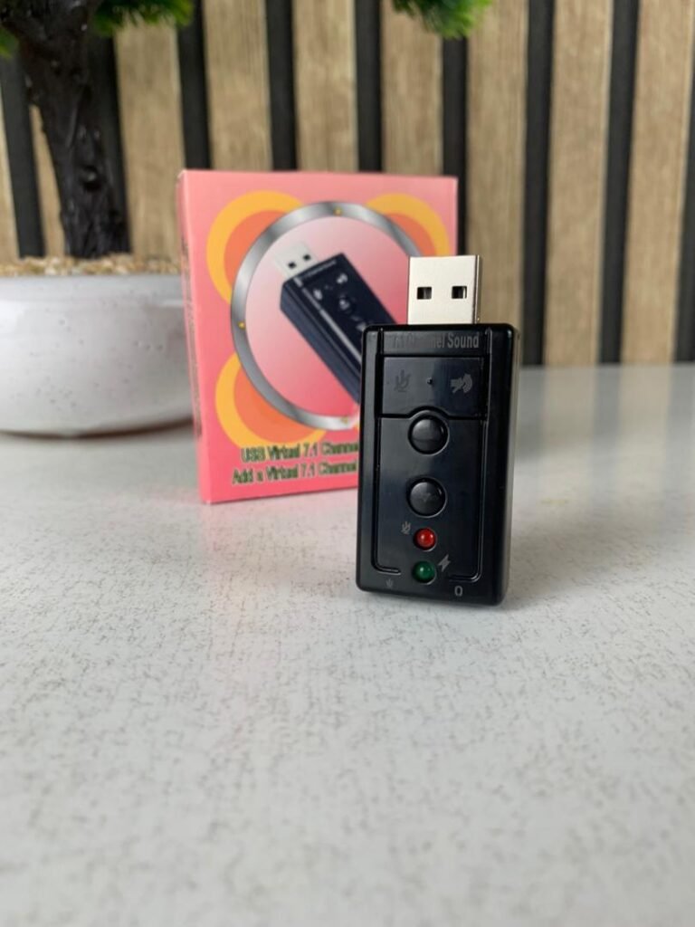 Adaptateur Carte Son USB 3D Audio Virtual 7.1 – Son Surround Pro Compact